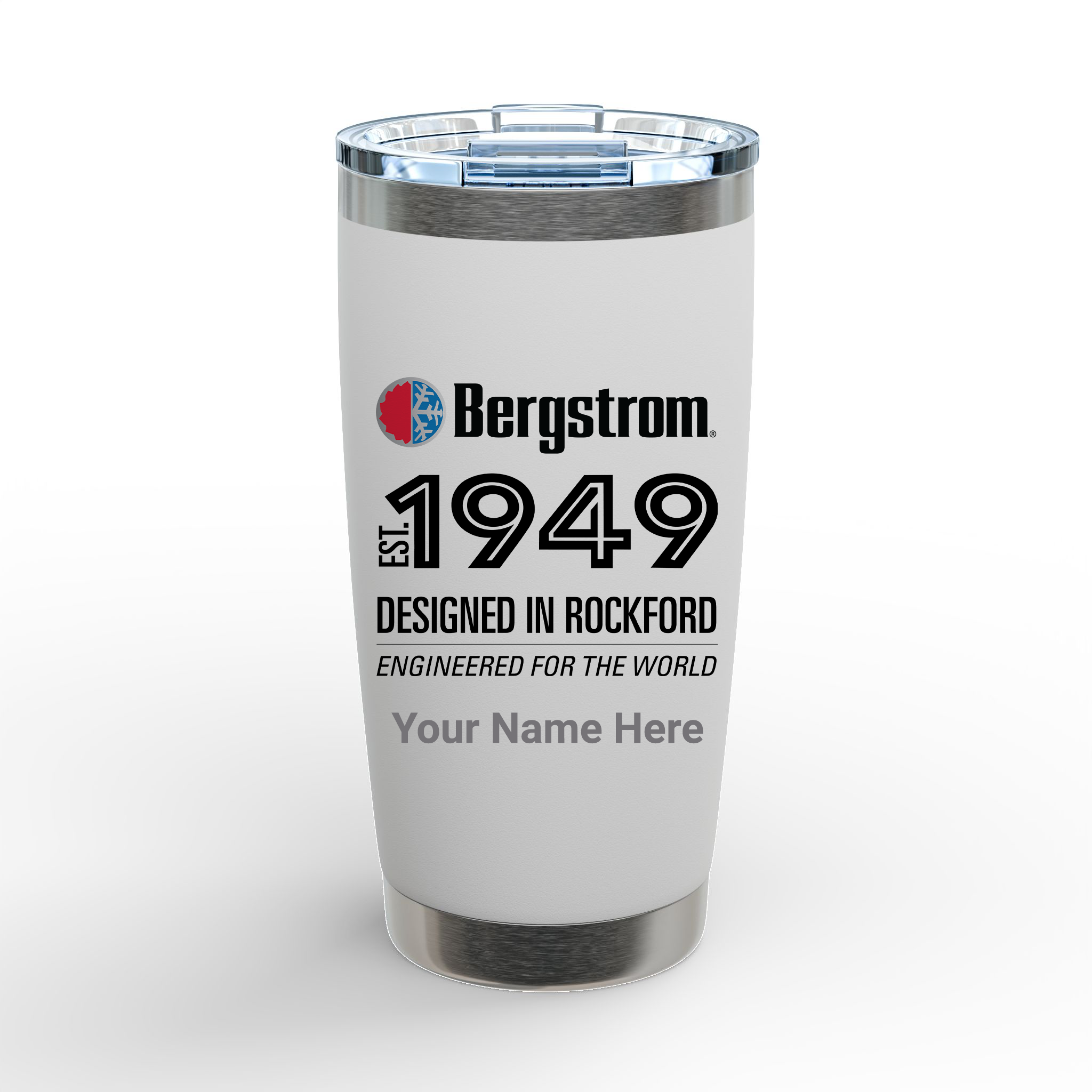 Bergstrom 1949 Stainless Tumbler — 20oz Engraved