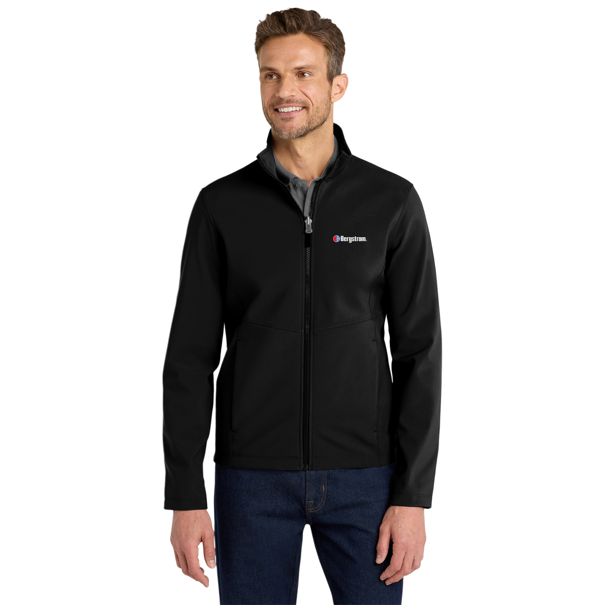 Bergstrom Embroidered Soft Shell Jacket — Men's Port Authority®