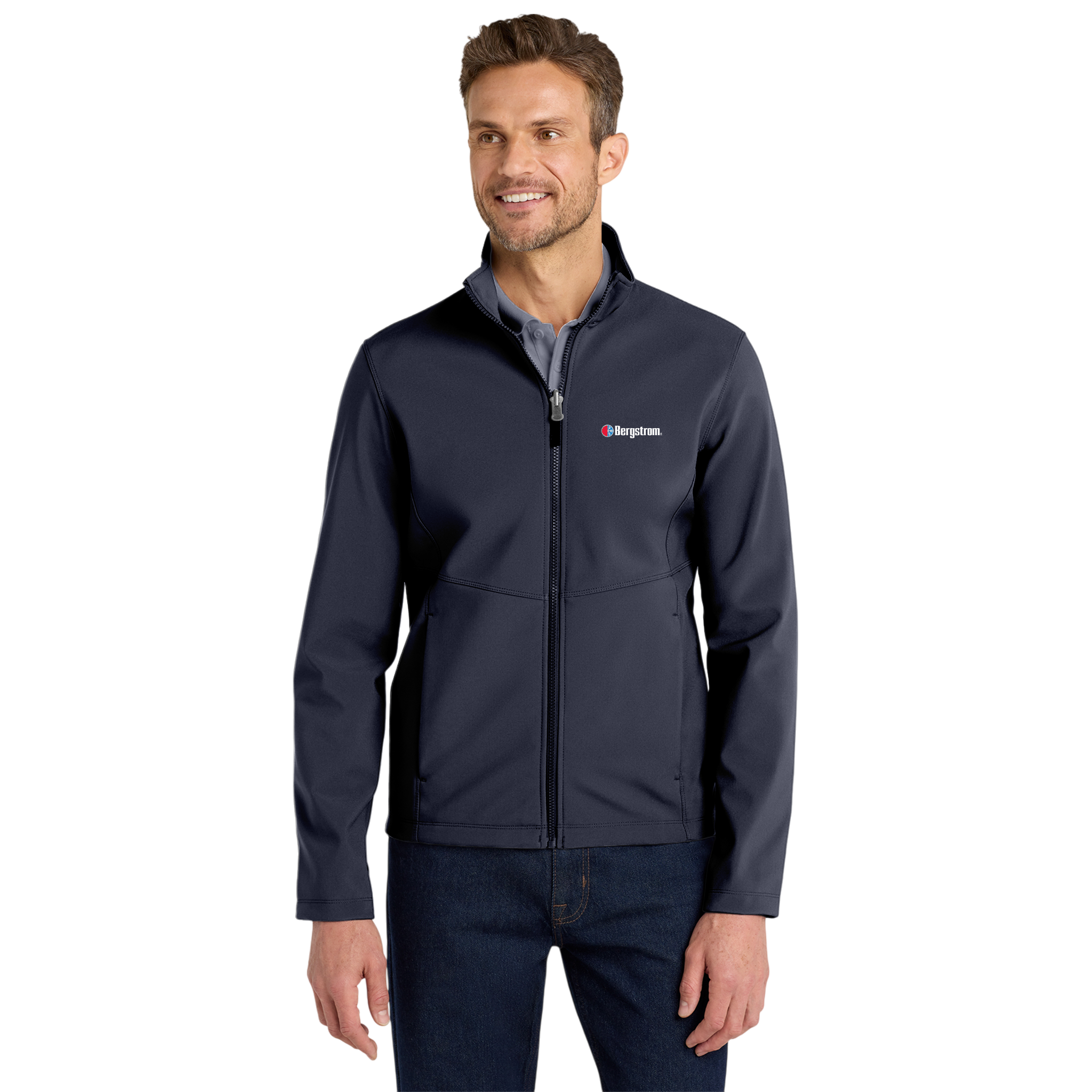Bergstrom Embroidered Soft Shell Jacket — Men's Port Authority®
