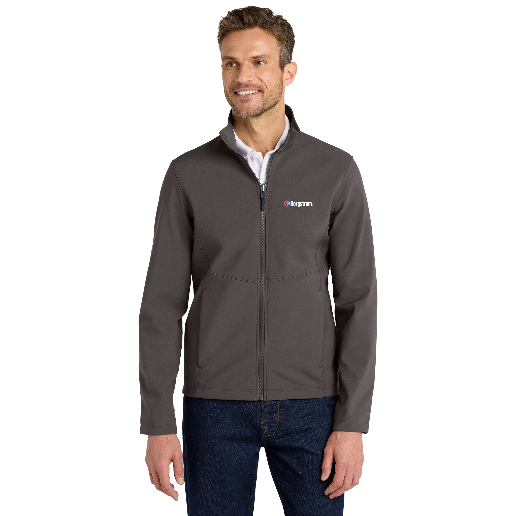 Bergstrom Embroidered Soft Shell Jacket — Men's Port Authority®