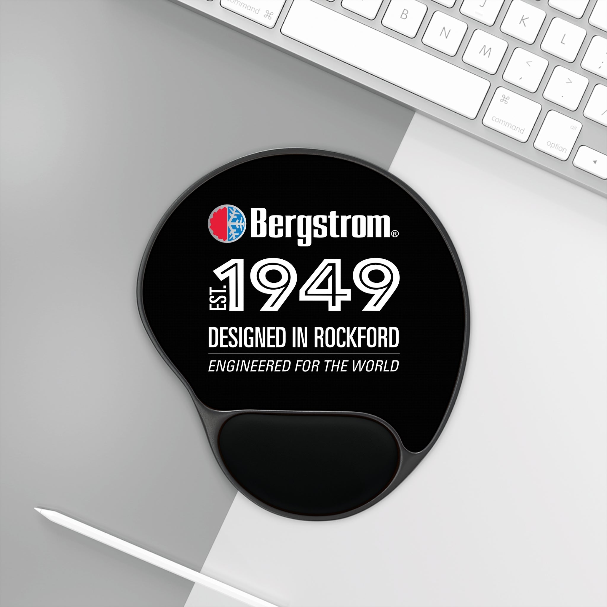 Bergstrom 1949 Ergonomic Wrist Rest Mouse Pad