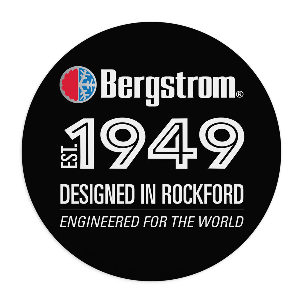 Bergstrom 1949 Round Mouse Pad