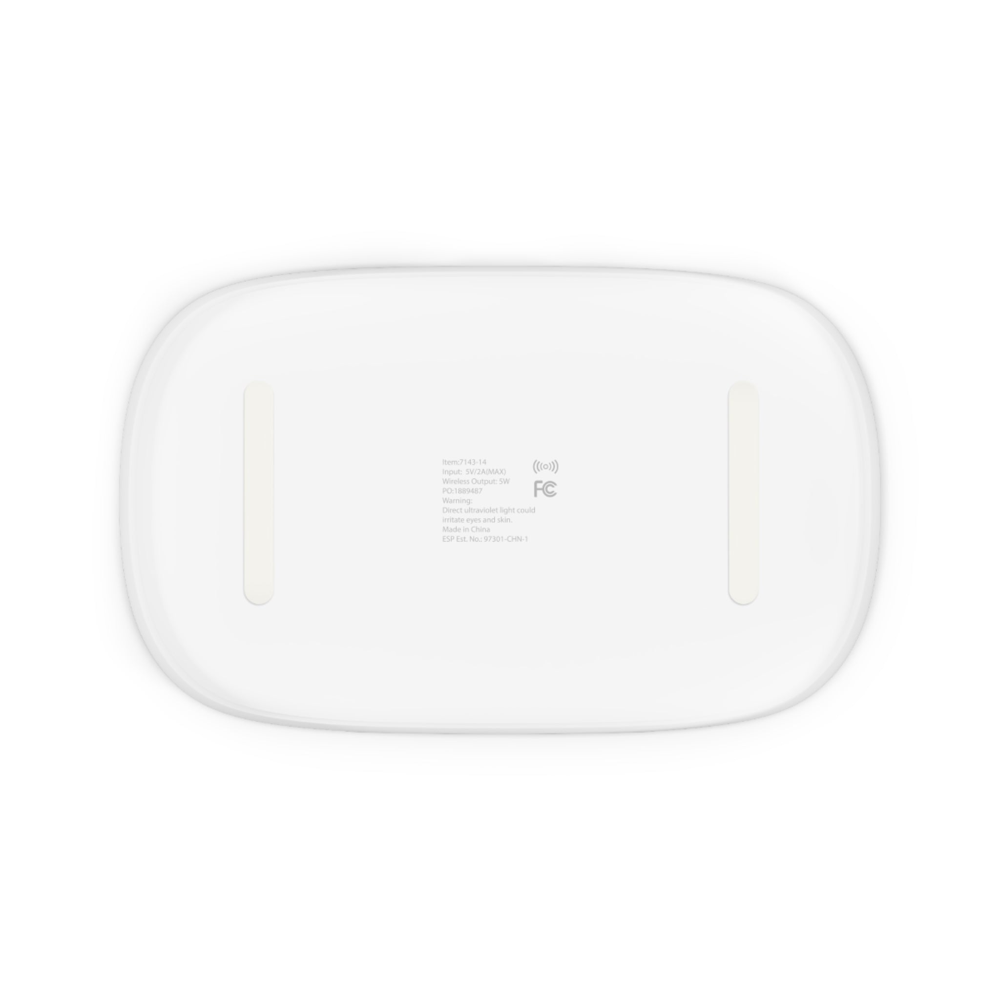 Bergstrom 1949 UV Phone Sanitizer & Wireless Charging Pad